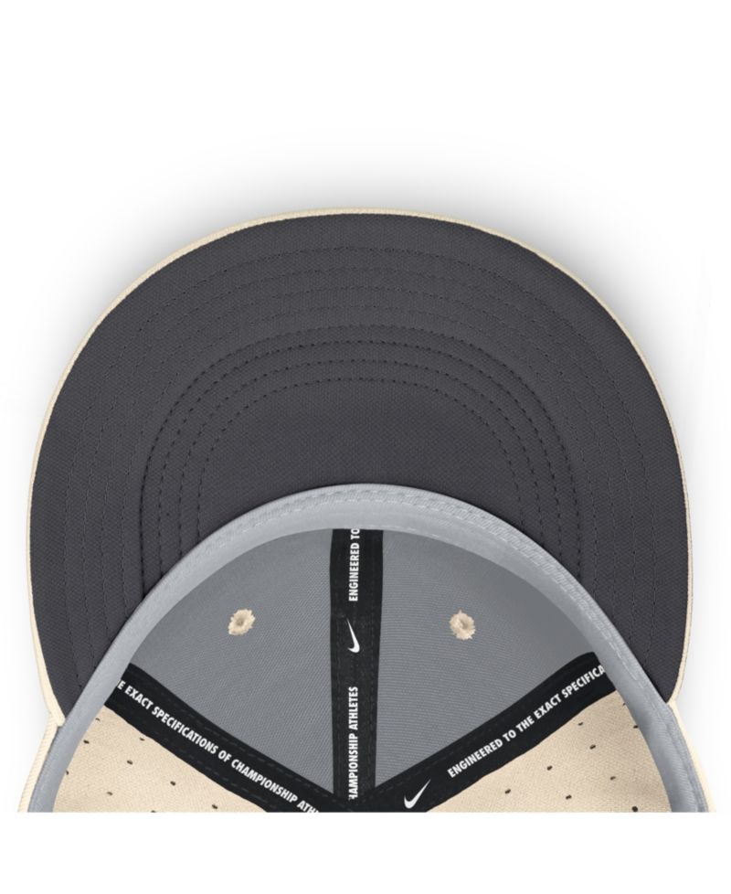 Men's Natural San Francisco Giants True Dri-FIT AeroBill Fitted Hat