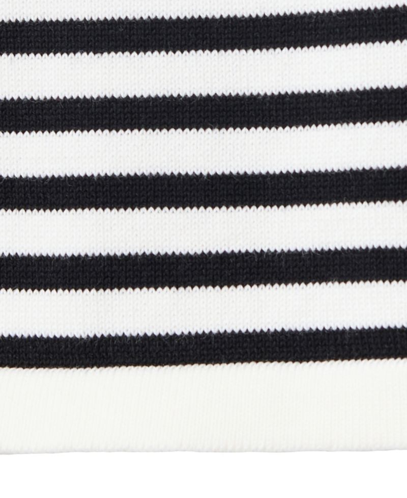 Women's Striped Crewneck Long-Sleeve Sweater
