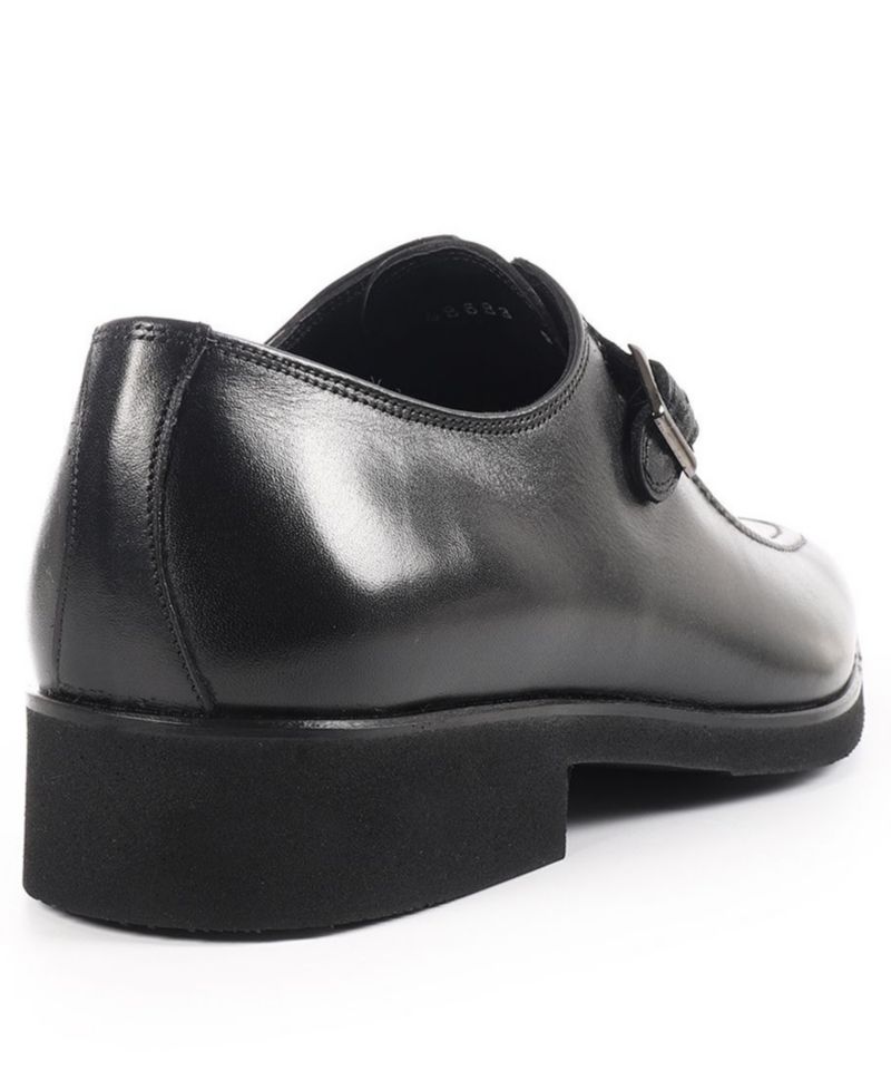 Men's Monk Strap Slip-On Dress Shoes