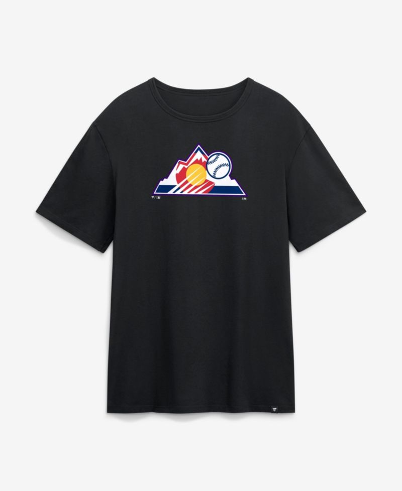 Men's Black Colorado Rockies Alternate Logo Legacy T-Shirt