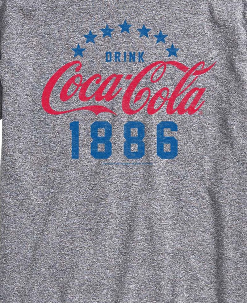 Men's Coca-Cola Star Circle Short-Sleeve Graphic T-Shirt