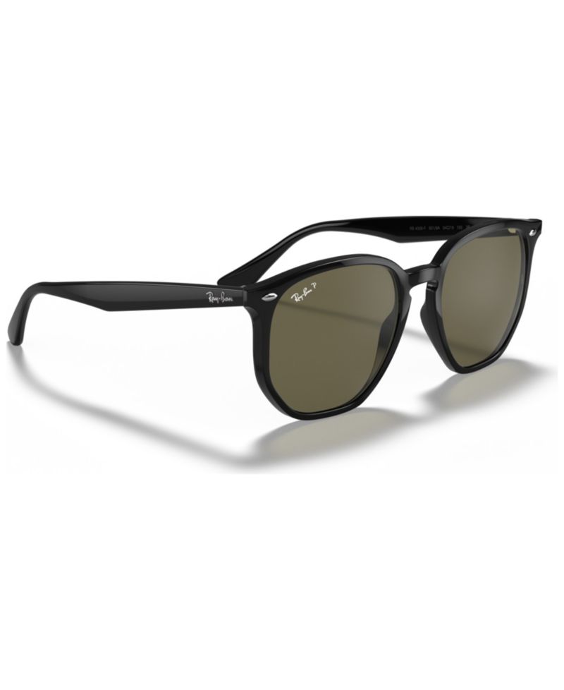 Unisex Polarized Low Bridge Fit Sunglasses, RB4306F 54