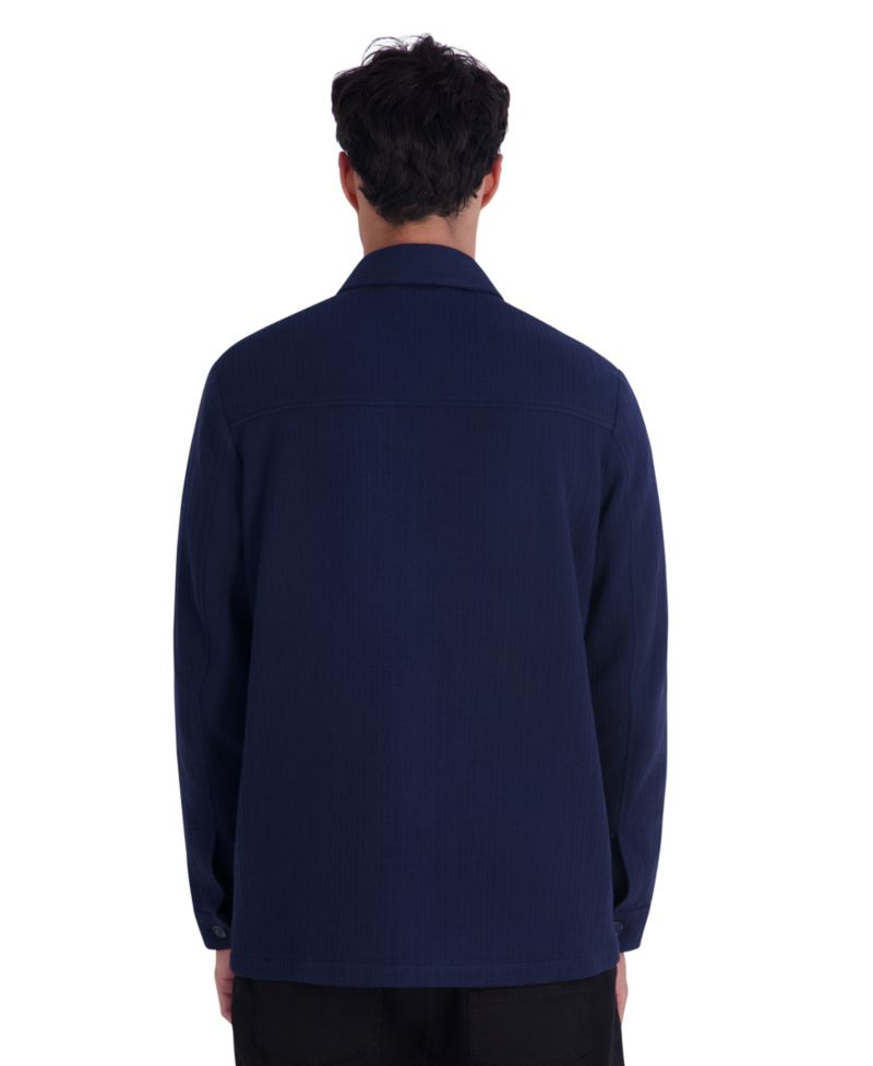Men's Pique Shirt Jacket