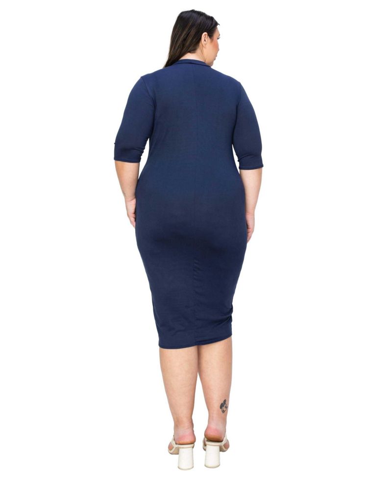 Plus Size Mona Midi Dress