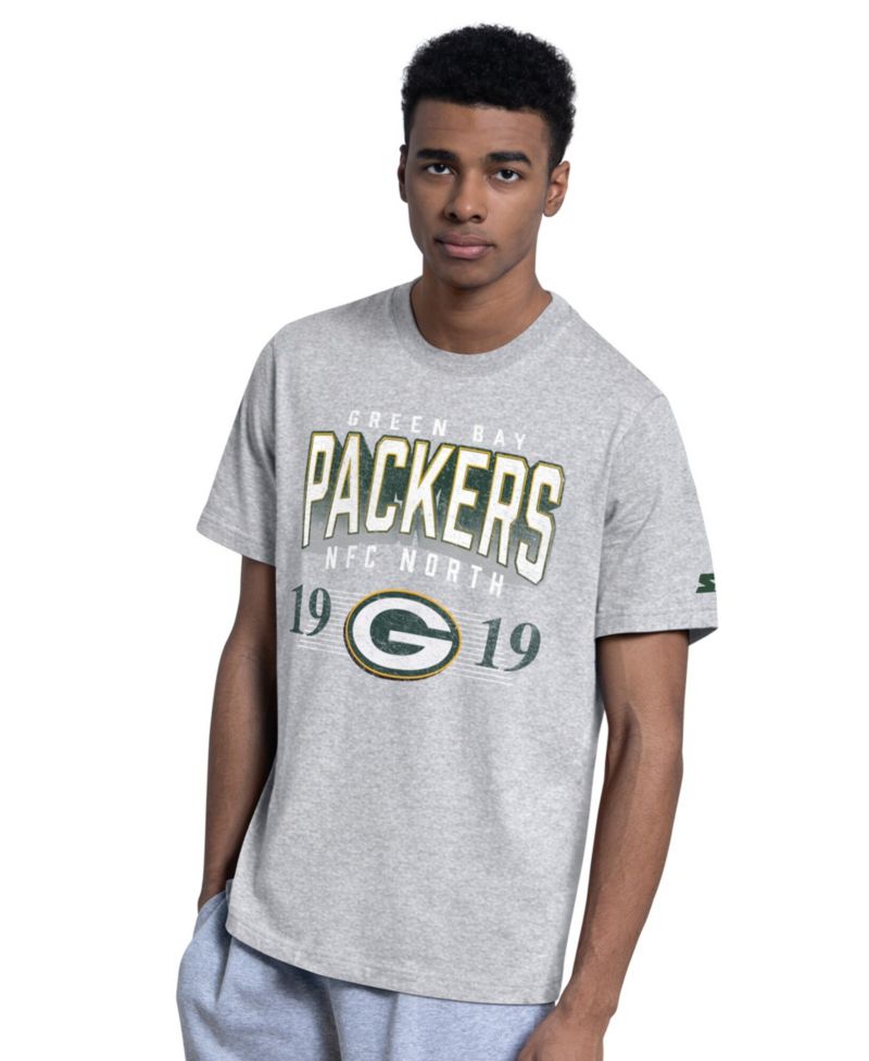 Men's 2-Pack Green/Gray Green Bay Packers Logo T-Shirt