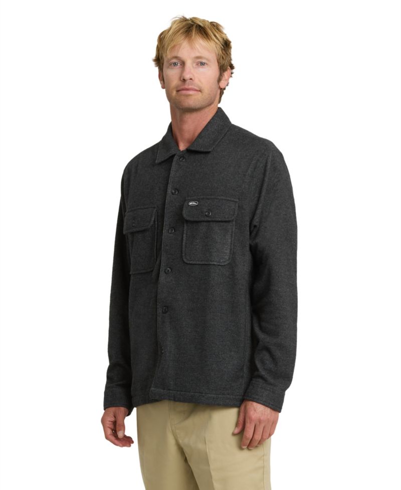 Men's Flannel Solid Shirt