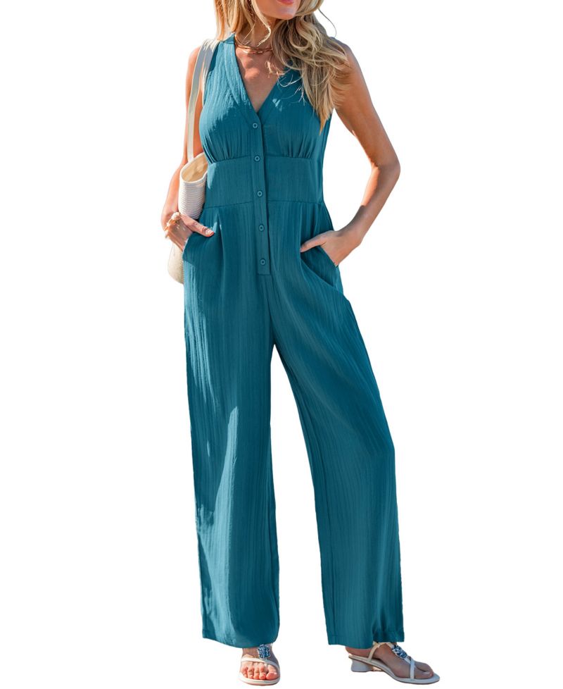 Women's Out of Sight Blue Jumpsuit