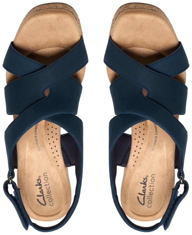 Women's Nerisa Grace Round Toe Wedge Sandals
