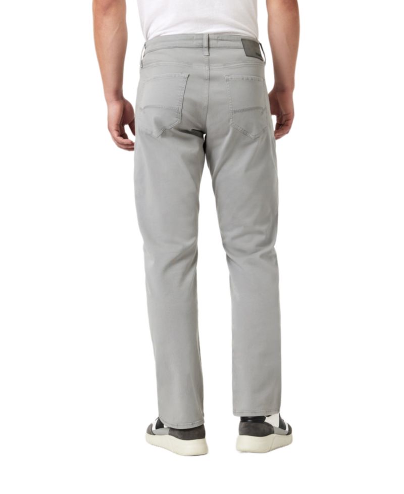 Men's Matt Relaxed Straight-Leg Casual Twill Pants