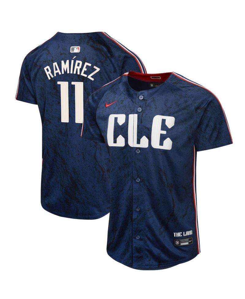 Big Boys and Girls Jose Ramirez Cleveland Guardians 2024 City Connect Limited Jersey