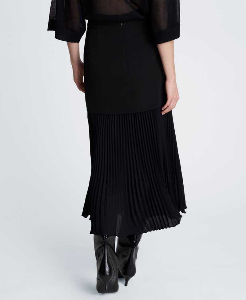 Women's Pleated Maxi Skirt