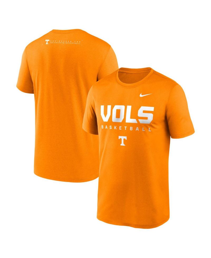 Men's Tennessee Orange Tennessee Volunteers 2025 Courtside Basketball Legend Dri-FIT T-Shirt