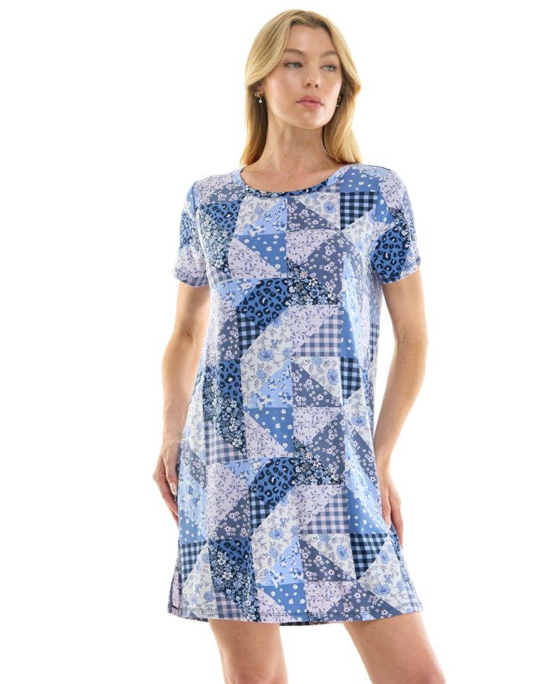 Women's Short-Sleeve Sleep Shirt