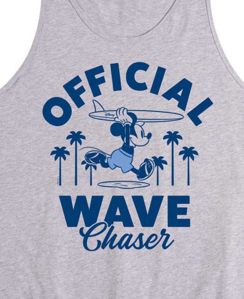 Men's Disney Official Wave Chaser Graphic Tank Top