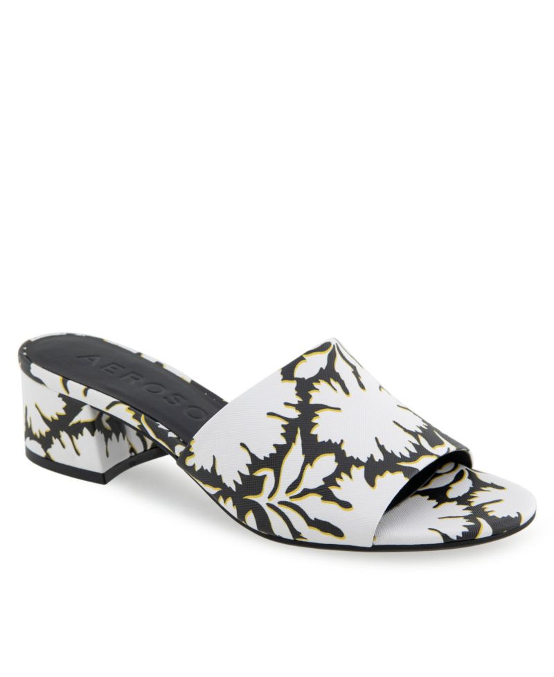 Women's Como Round Toe Slide Sandals