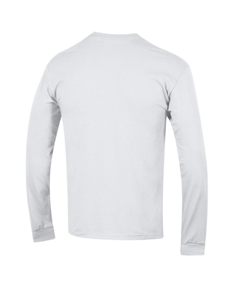 Men's Tennessee Orange Tennessee Volunteers Arch Over Logo 2-Hit Long Sleeve T-Shirt