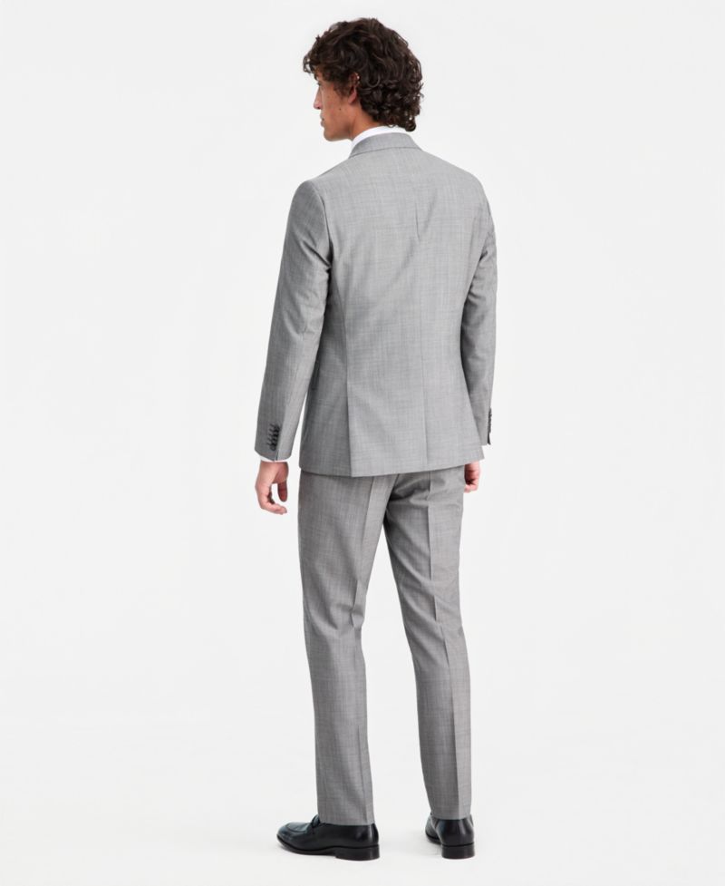 Men's Modern-Fit Suit Separate Trousers