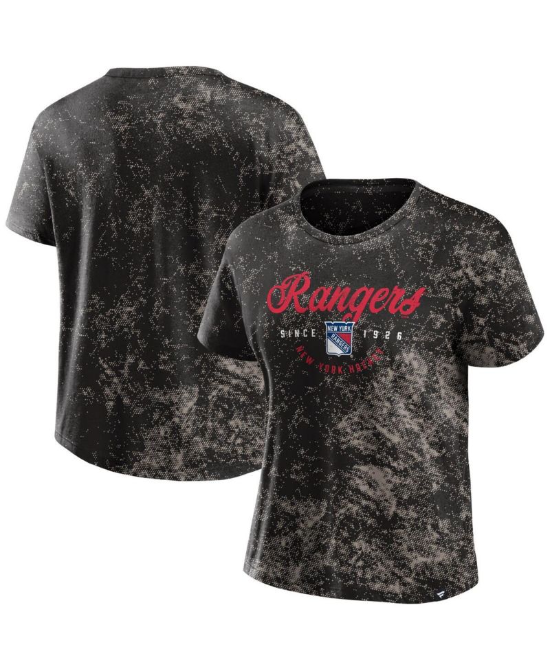 Women's Black New York Rangers Breakaway T-Shirt