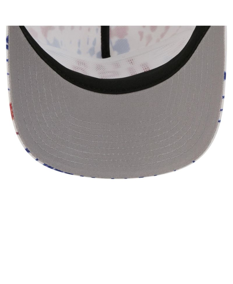 Men's and Women's White Team USA Firework 19TWENTY Rope Trucker Snapback Hat