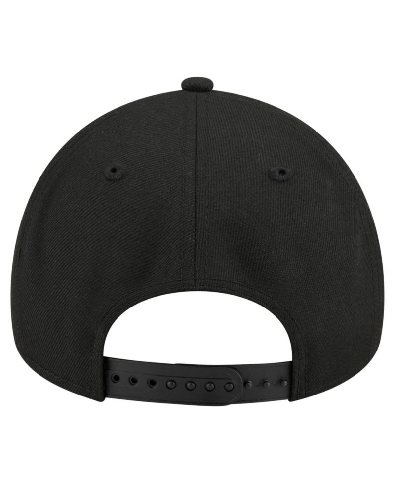 Men's and Women's Black Phoenix Mercury Core Logo A-Frame 9FORTY Adjustable Hat