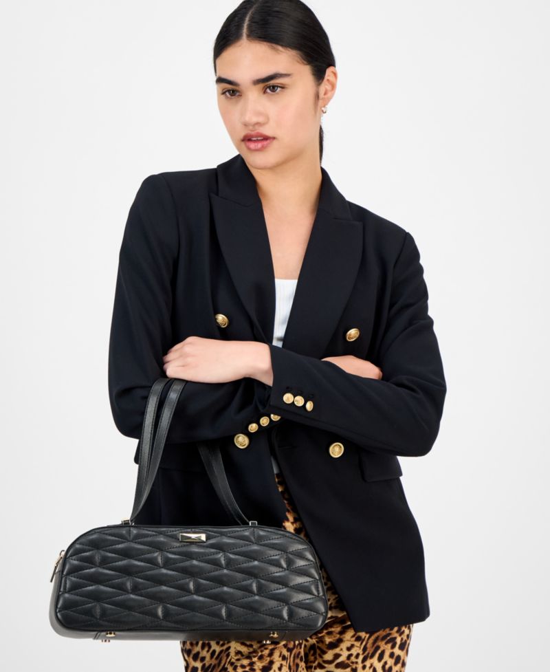 Nedda Quilted Satchel