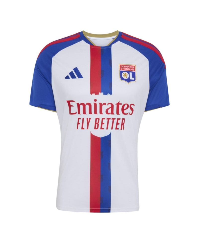 Men's White Olympique Lyonnais Home 2026/27 Replica Jersey