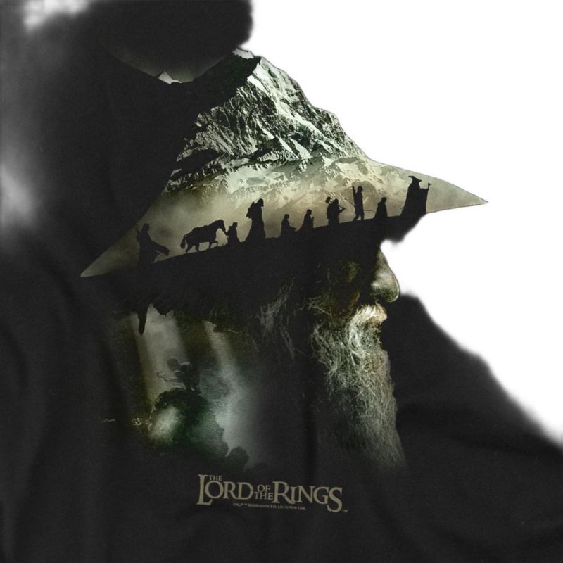 Men's Gandalf Fellowship Mountains T-Shirt