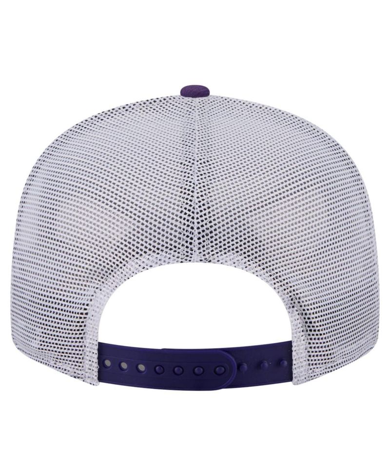 Men's Purple Minnesota Vikings Core Team 9FIFTY Trucker Snapback Hat