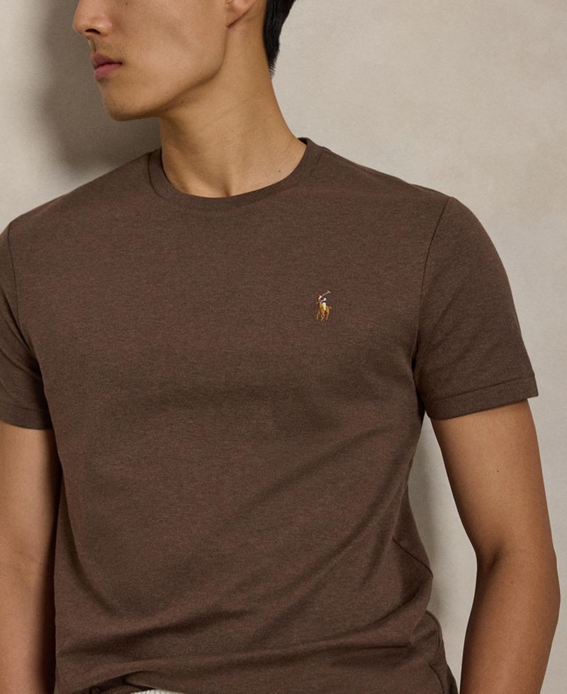 Men's Custom Slim-Fit Soft Cotton T-Shirt
