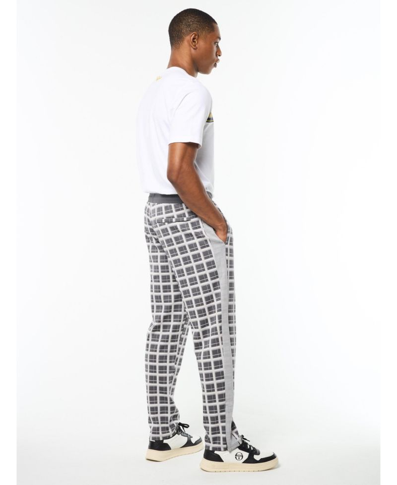 Men's Damarindo Check Regular-Fit Track Pants