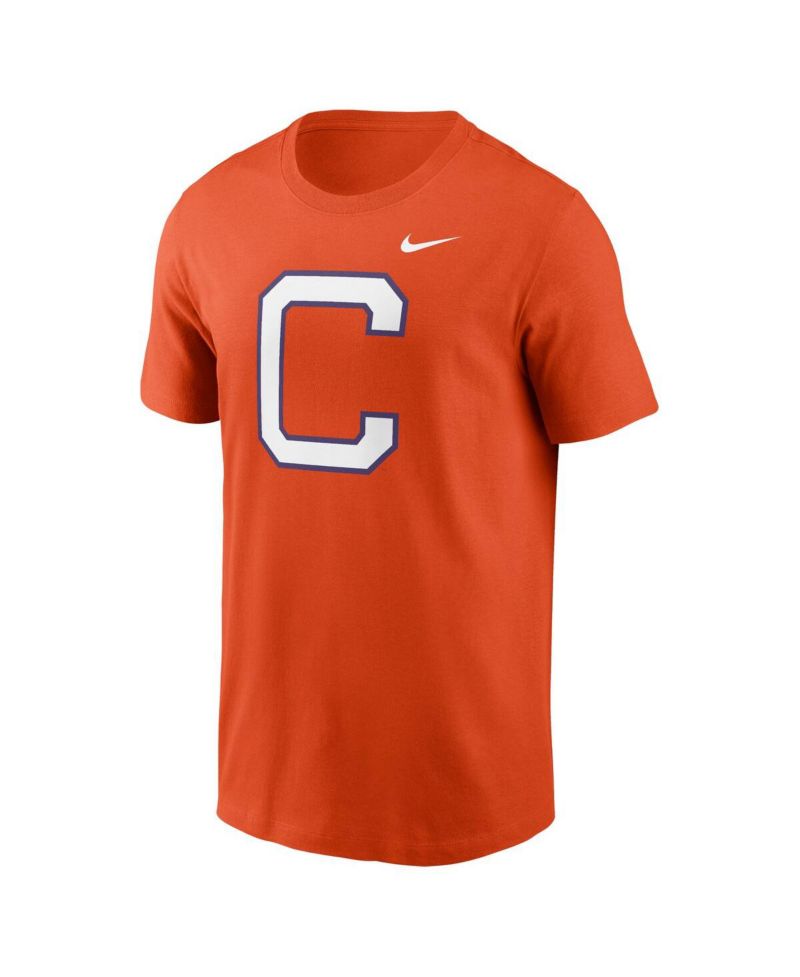 Men's Orange Clemson Tigers Primetime Evergreen Alternate Logo T-Shirt
