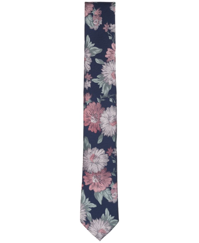Men's Joelle Floral Skinny Tie