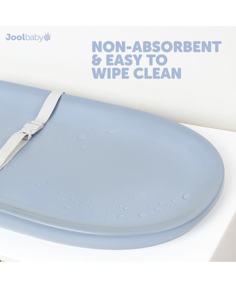 Waterproof Baby Changing Pad - Easy to Clean, Lightweight & Portable - Large Foam Cushion for Comfort