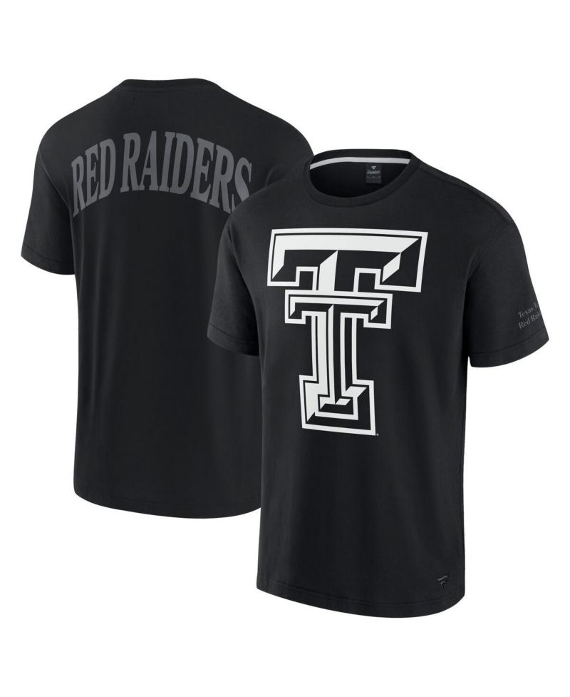 Men's Black Texas Tech Red Raiders Iconic T-Shirt