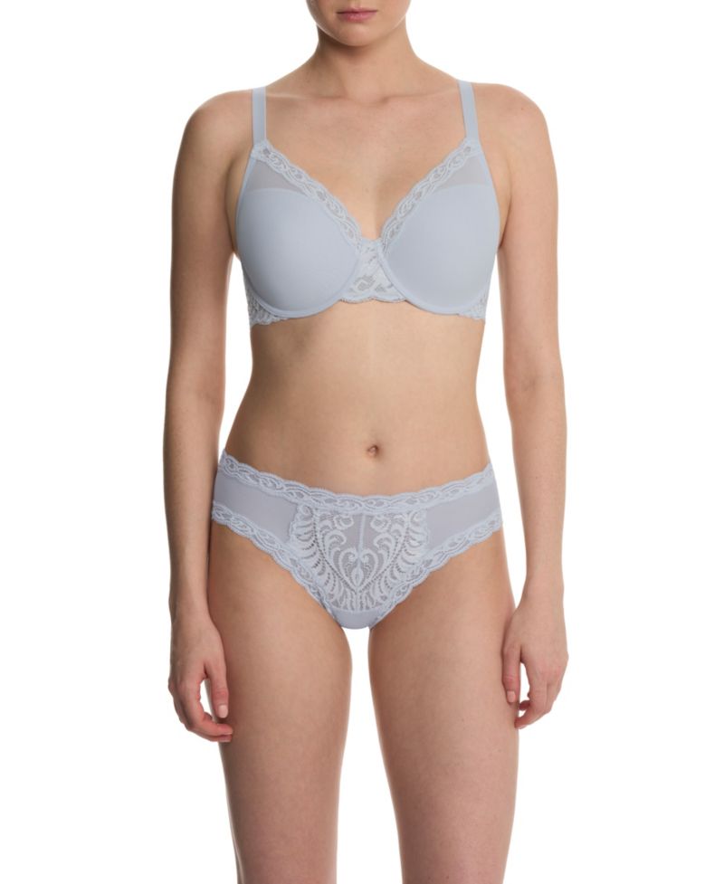 Women's Feathers Full Figure Contour Underwire Bra 741299