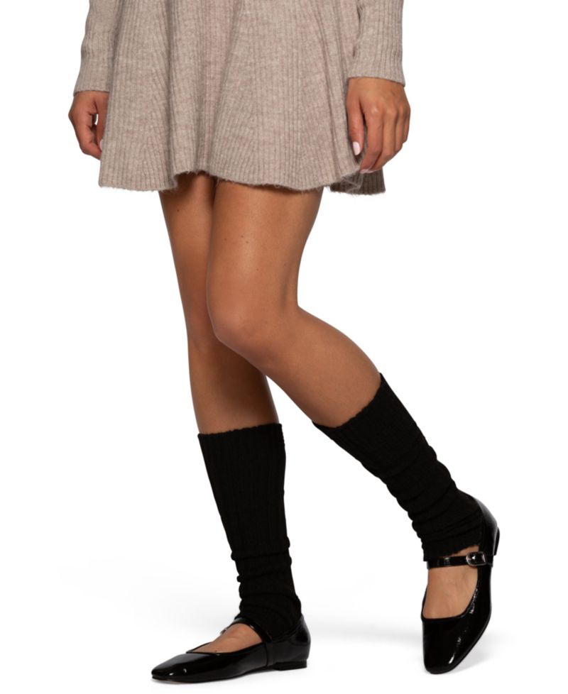 Women's Ribbed Slouchy Leg Warmers