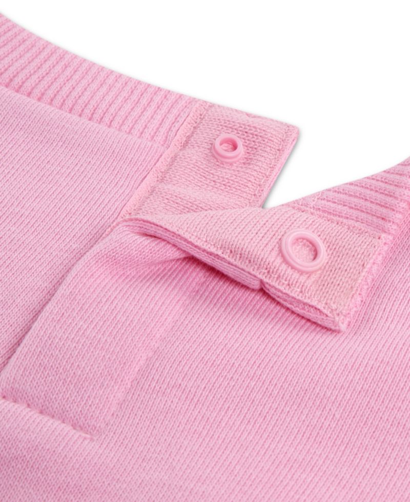 Baby Girls' Ruffle Crewneck Sweatshirt and Flare Leggings, 2-Piece Set