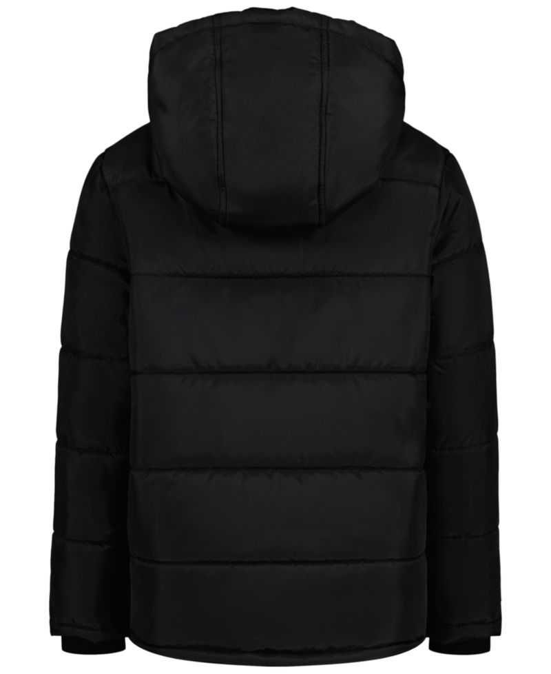 Boys' 4-7 Logo Puffer Jacket
