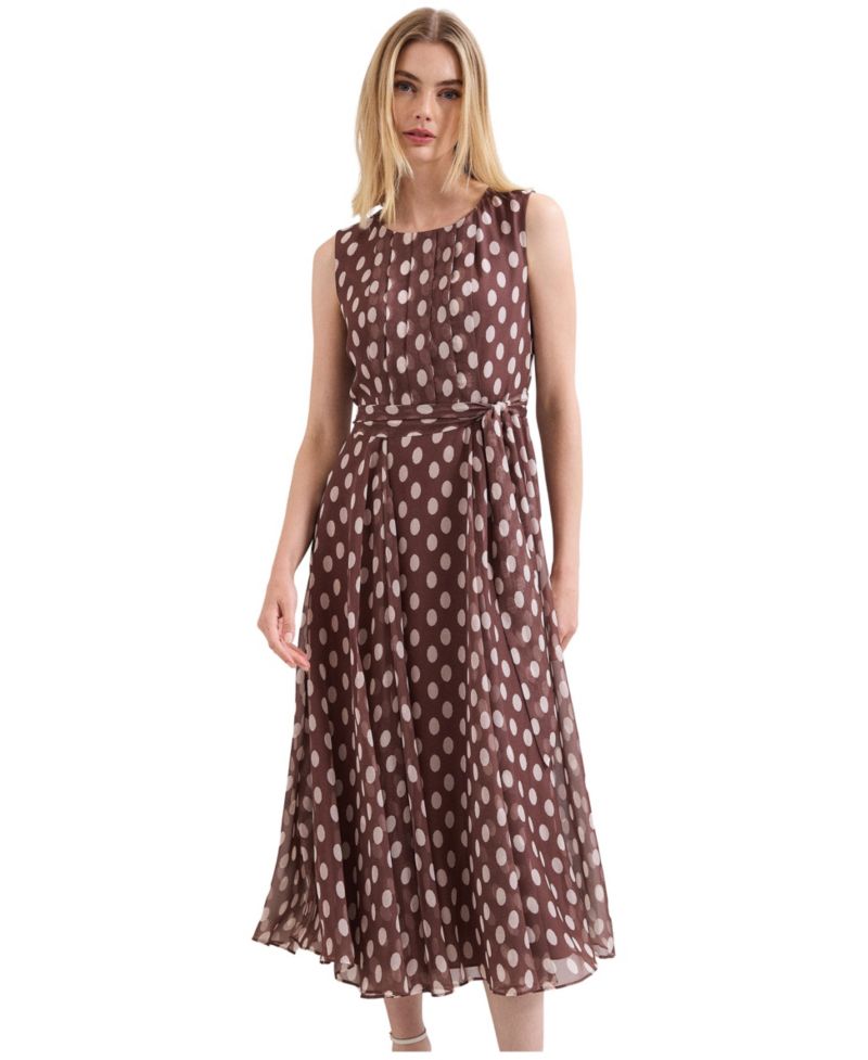 Women's Lucinda Midi Spot Dress