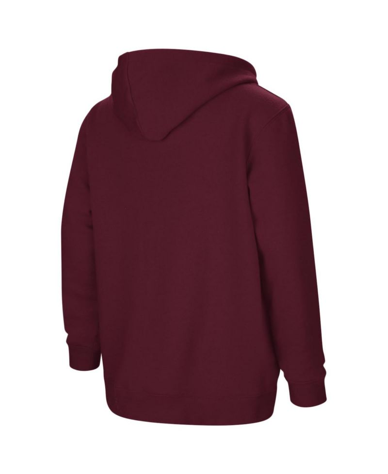 Big Boys Maroon Virginia Tech Hokies 2-Hit Team Pullover Hoodie