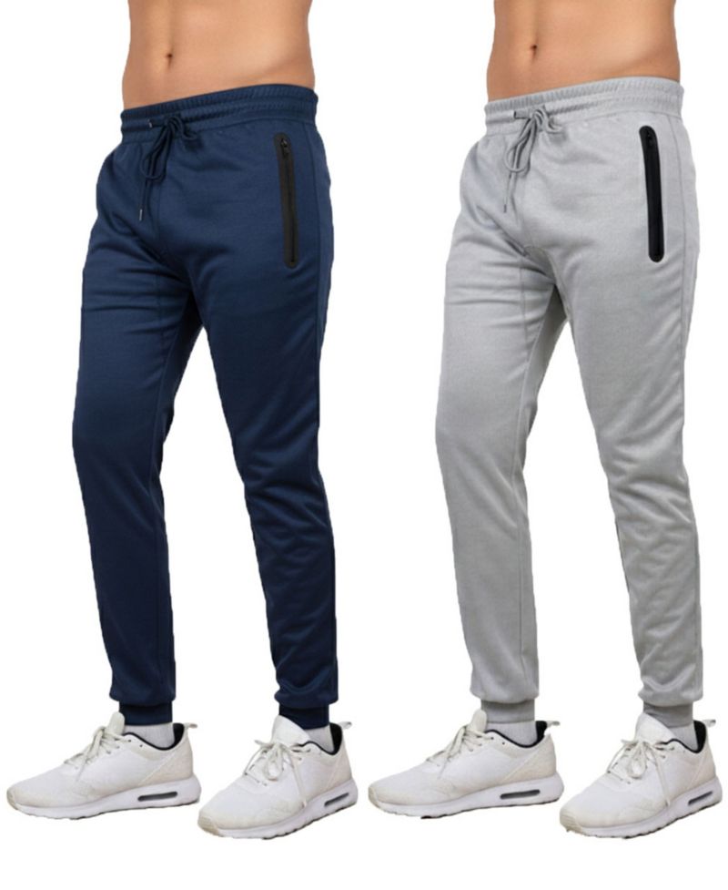 Men's Modern Slim-Fit Tech Joggers Sweatpants, 2-Pack