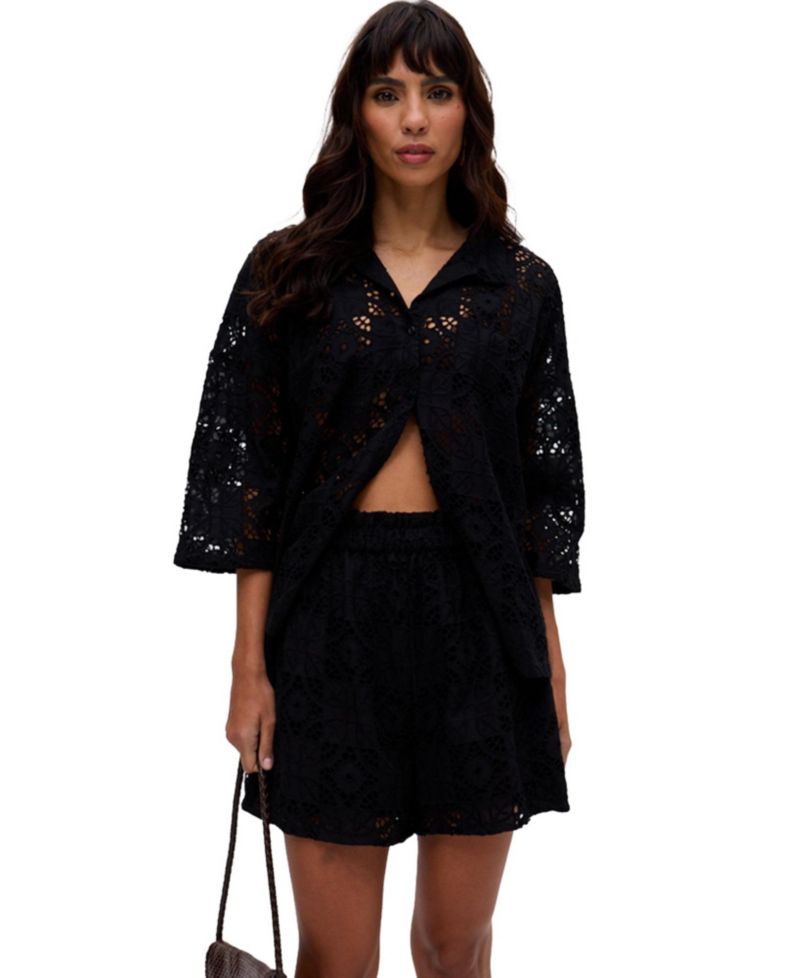 Women's Shelli All Over Broderie Anglaise Shorts