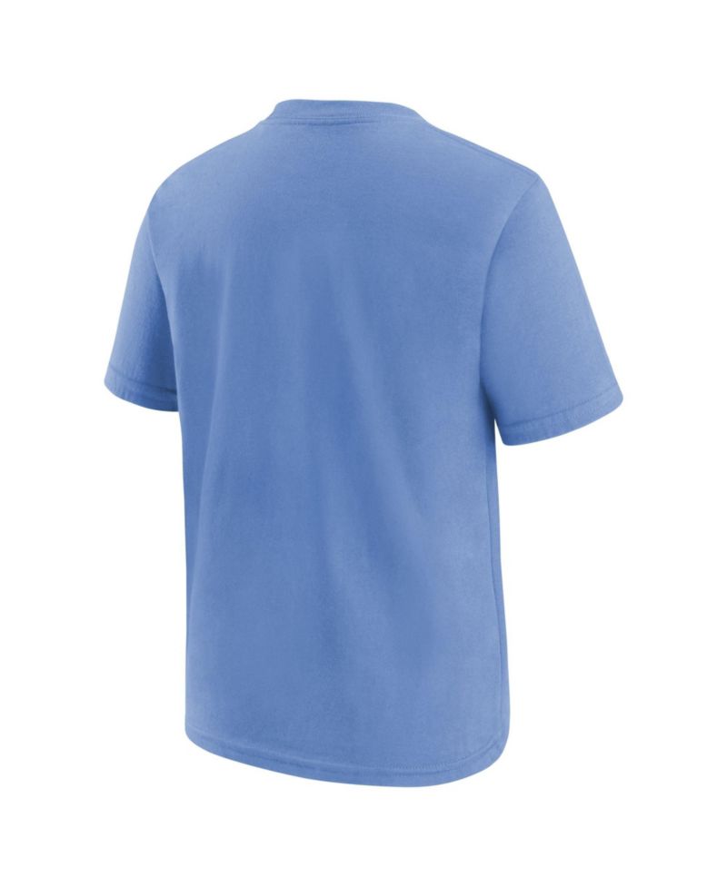 Big Boys and Girls Light Blue St. Louis Cardinals Team Logo T-Shirt