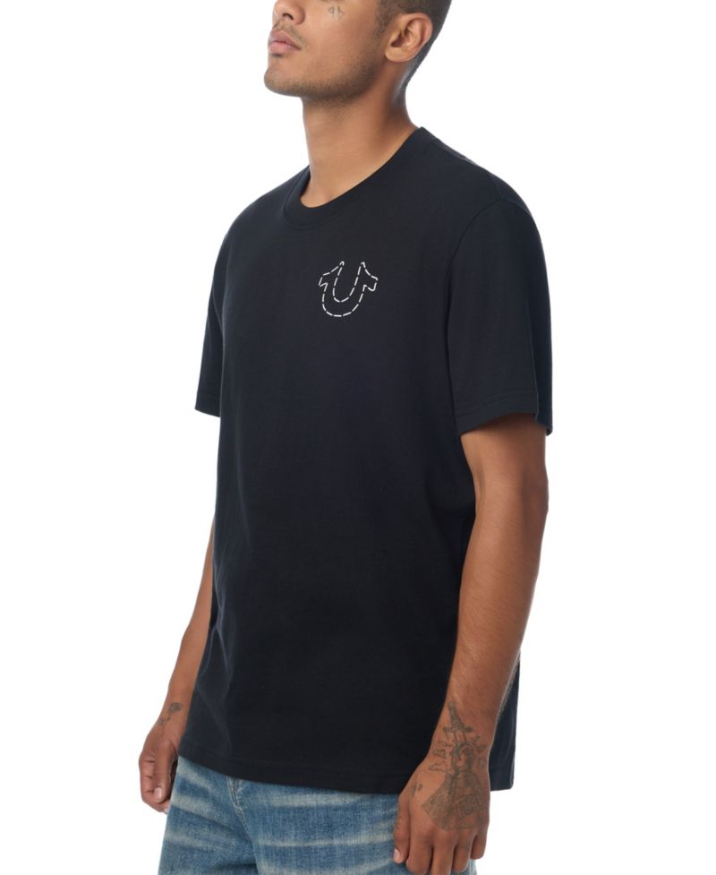 Men's Buddha Heavyweight-Cotton Graphic-Print T-Shirt