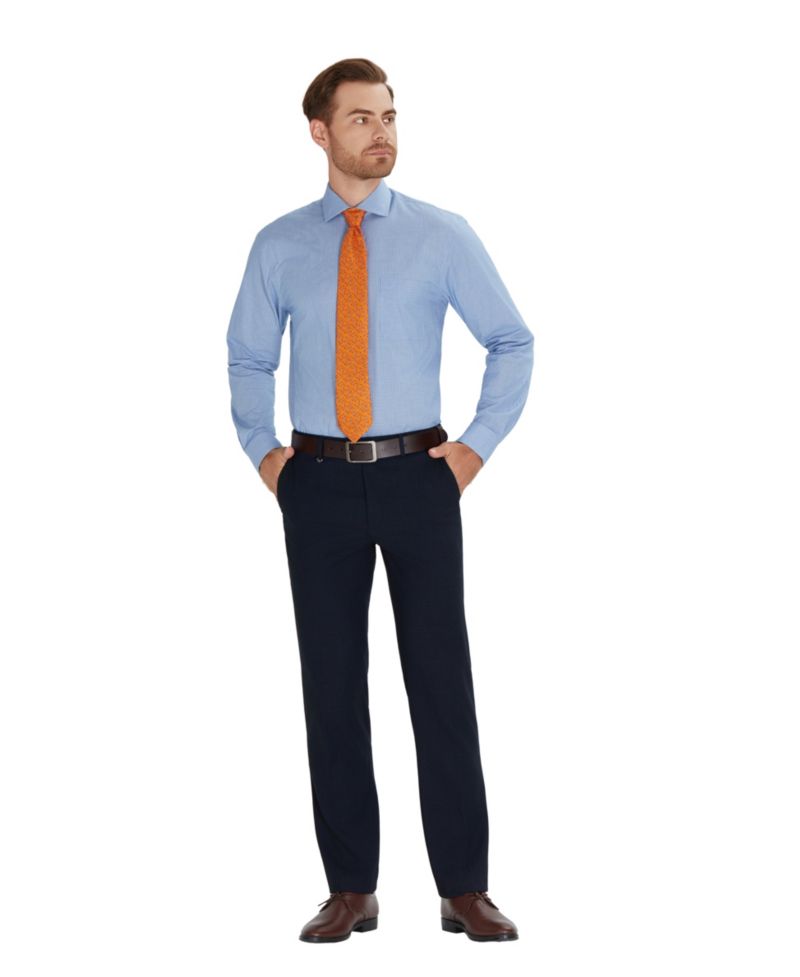 Men's Regular-Fit Bespoke Poplin Dress Shirt