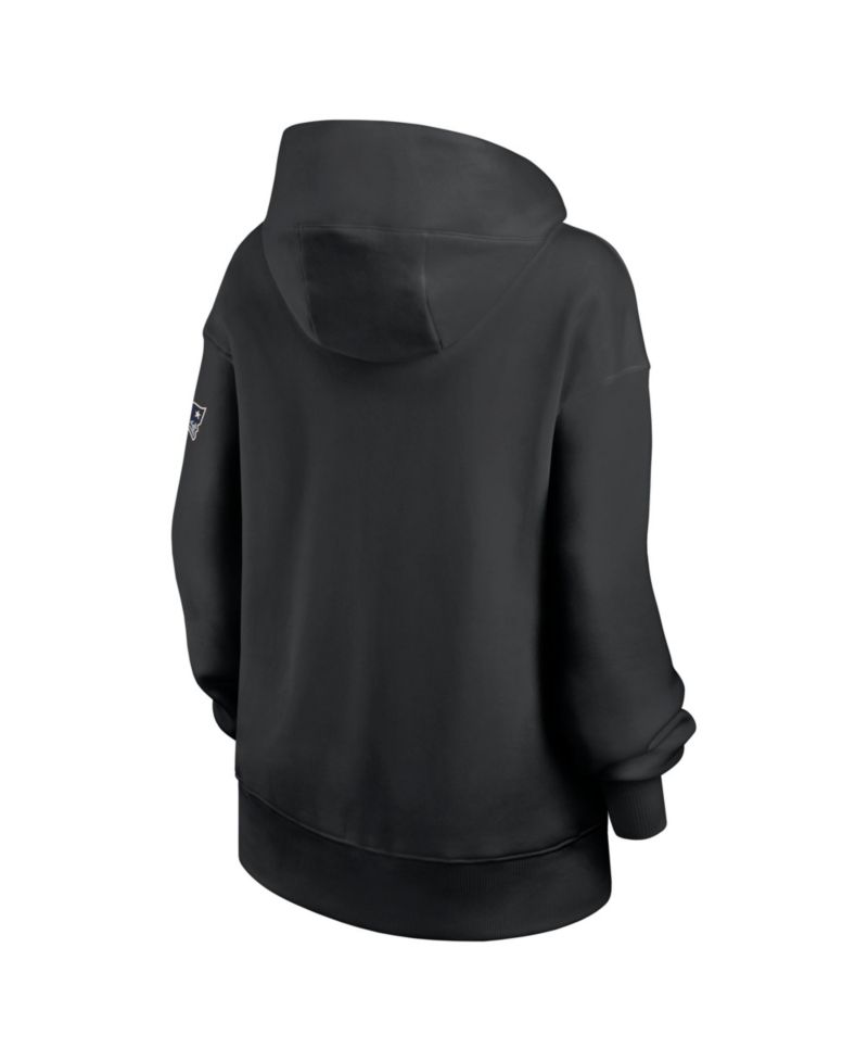 Women's Black New England Patriots Oversized Legacy Phoenix Hoodie