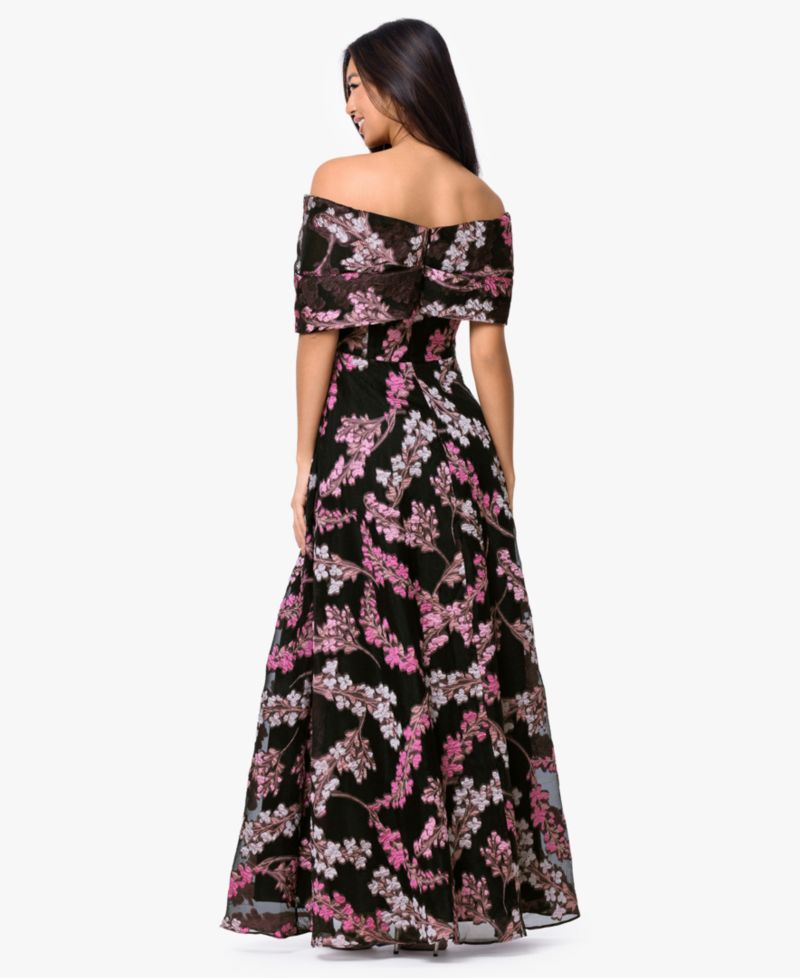 Women's Off-The-Shoulder Twist Dress