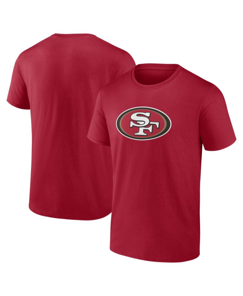 Men's Scarlet San Francisco 49ers Primary Logo T-Shirt