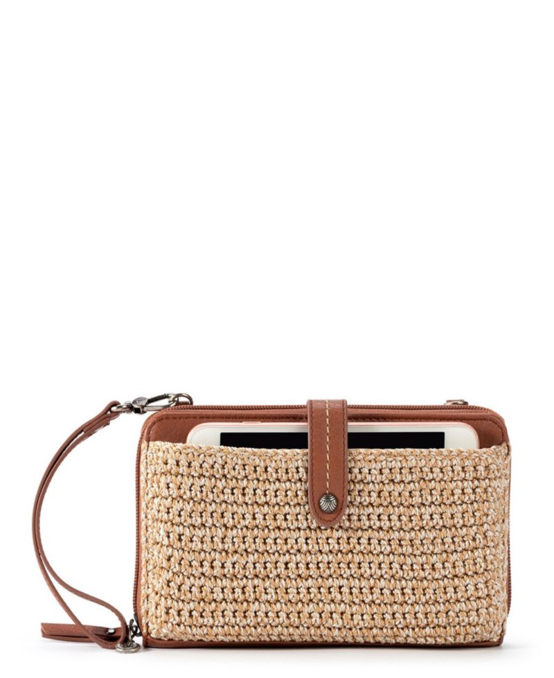 Iris Crochet Convertible Mini Crossbody Bag