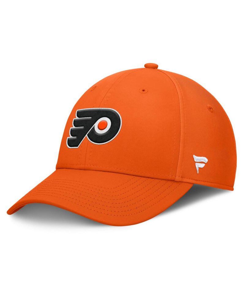Men's Orange Philadelphia Flyers Core Primary Logo Flex Hat